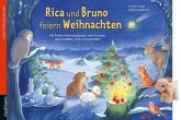 Rica und Bruno feiern Weihnachten, m. Plüschschaf