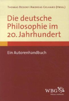 Cover Die deutsche Philosophie im 20. Jahrhundert