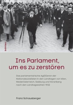 Ins Parlament, um es zu zerstören - Schausberger, Franz