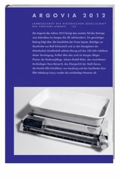 Cover Argovia. Jahresschrift der Historischen Gesellschaft des Kantons Aargau