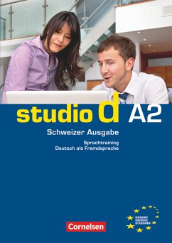 Cover studio d A2: Gesamtband Schweiz. Sprachtraining mit eingelegten Lösungen