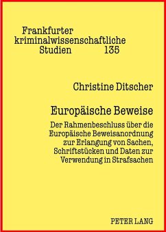 Europäische Beweise - Ditscher, Christine