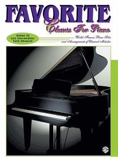 Favorite Classics for Piano, Vol 3