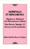 Medievalia Et Humanistica No. 27