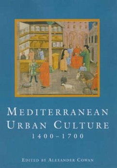Cover Mediterranean Urban Culture, 1400-1700