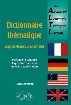Cover The Advanced Learners Trilingual Lexicon (dictionnaire anglais-français-allemand)
