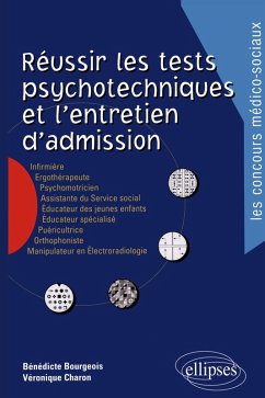 Cover Réussir les tests psychotechniques et l'entretien d'admission. Nouvelle édition