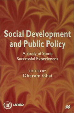 Social Development and Public Policy - Ghai, Dharam