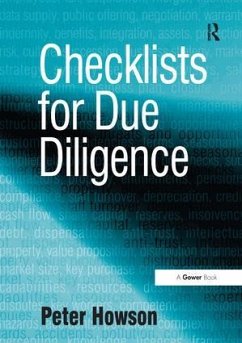 Checklists for Due Diligence - Howson, Peter