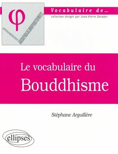 Cover Le vocabulaire du Bouddhisme