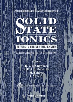 Solid State Ionics: Trends in the New Millennium, Proceedings of the 8th Asian Conference