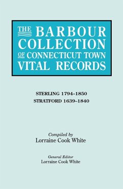 Cover Barbour Collection of Connecticut Town Vital Records. Volume 41