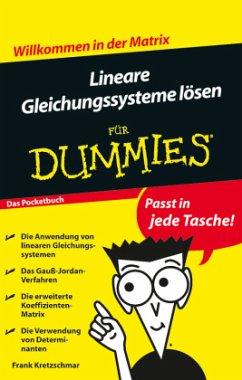 Lineare Gleichungssysteme lösen für Dummies - Kretzschmar, Frank