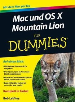 Mac und OS Mountain Lion für Dummies - LeVitus, Bob