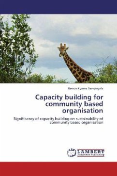 Capacity building for community based organisation