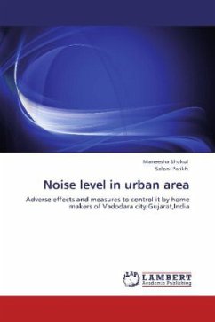 Noise level in urban area