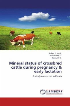 Mineral status of crossbred cattle during pregnancy & early lactation