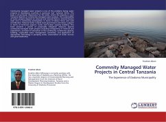 Commnity Managed Water Projects in Central Tanzania