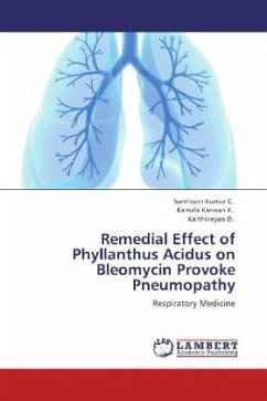 Remedial Effect of Phyllanthus Acidus on Bleomycin Provoke Pneumopathy