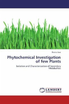 Phytochemical Investigation of few Plants