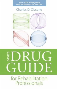 Davis's Drug Guide for Rehabilitation Professionals - Ciccone, Charles D