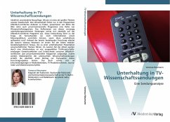 Unterhaltung in TV-Wissenschaftssendungen - Neumann, Vanessa