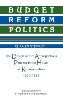 Budget Reform Politics - Stewart, Charles Haynes