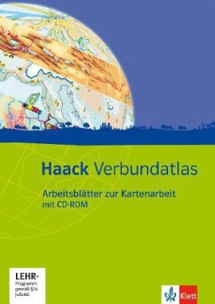 Arbeitsblätter zur Kartenarbeit, m. CD-ROM / Haack Verbundatlas