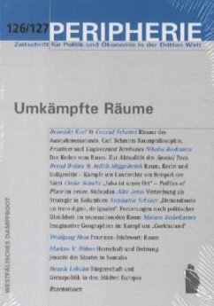 Cover Umkämpfte Räume / Peripherie Bd.126/127