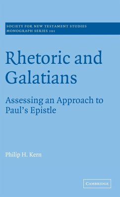 Rhetoric and Galatians - Kern, Philip H.