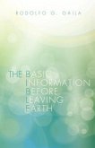 The Basic Information Before Leaving Earth