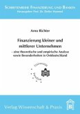 Finanzierung kleiner und mittlerer Unternehmen.