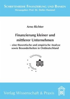 Cover Finanzierung kleiner und mittlerer Unternehmen.