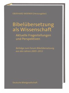 Cover Bibelübersetzung als Wissenschaft