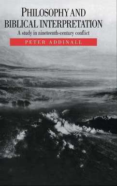 Philosophy and Biblical Interpretation - Addinall, Peter