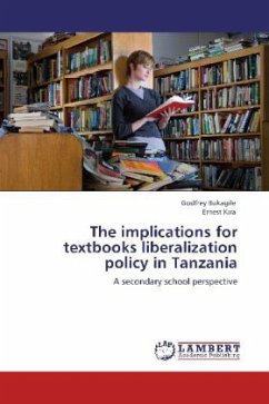 The implications for textbooks liberalization policy in Tanzania