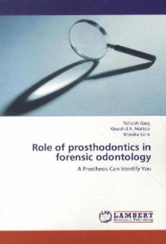Role of prosthodontics in forensic odontology - Garg, Rishabh;Mattoo, Khurshid A.;Saini, Monika