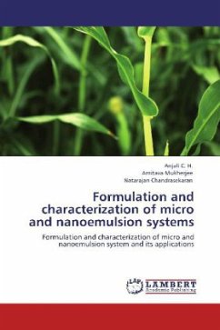 Formulation and characterization of micro and nanoemulsion systems