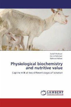 Physiological biochemistry and nutritive value