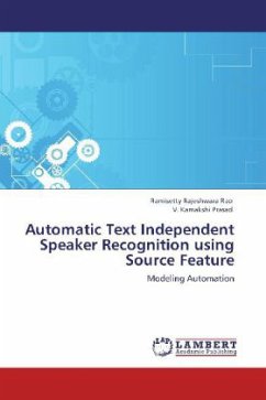 Automatic Text Independent Speaker Recognition using Source Feature