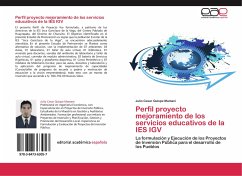 Perfil proyecto mejoramiento de los servicios educativos de la IES IGV