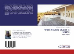 Urban Housing Studies in Nigeria - Atolagbe, Anifowose Micheal O.