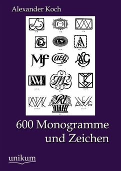 600 Monogramme und Zeichen - Koch, Alexander
