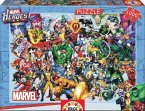 Carletto 9215193 - Educa, Marvel Heroes Superhelden, Comic-Puzzle, 1000 Teile