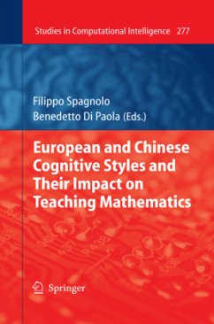 European and Chinese Cognitive Styles and their Impact on Teaching Mathematics