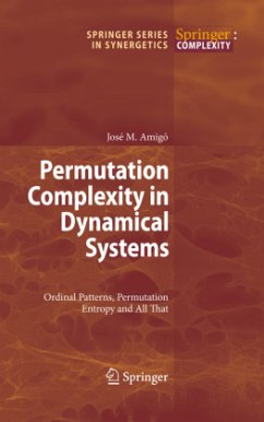 Permutation Complexity in Dynamical Systems - Amigó, José