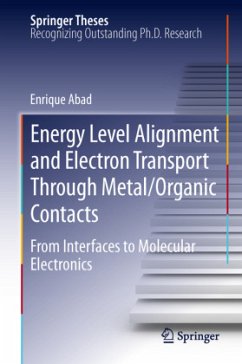 Energy Level Alignment and Electron Transport Through Metal/Organic Contacts - Abad, Enrique