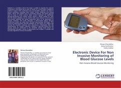 Electronic Device For Non Invasive Monitoring of Blood Glucose Levels