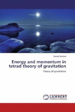 Energy and momentum in tetrad theory of gravitation - Nashed, Gamal
