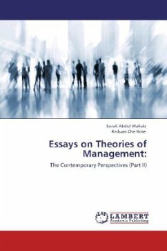 Essays on Theories of Management: